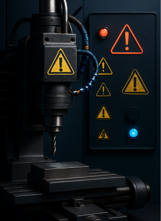 ТОП-12 ошибок при настройке ЧПУ, приводящих к поломке инструмента