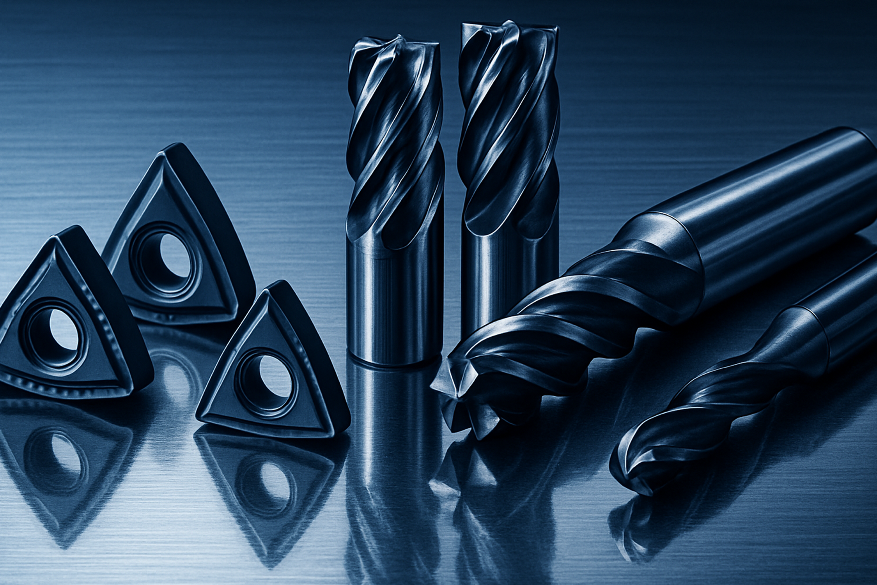 Материалы режущего инструмента: Р6М5, твердосплав и пластины