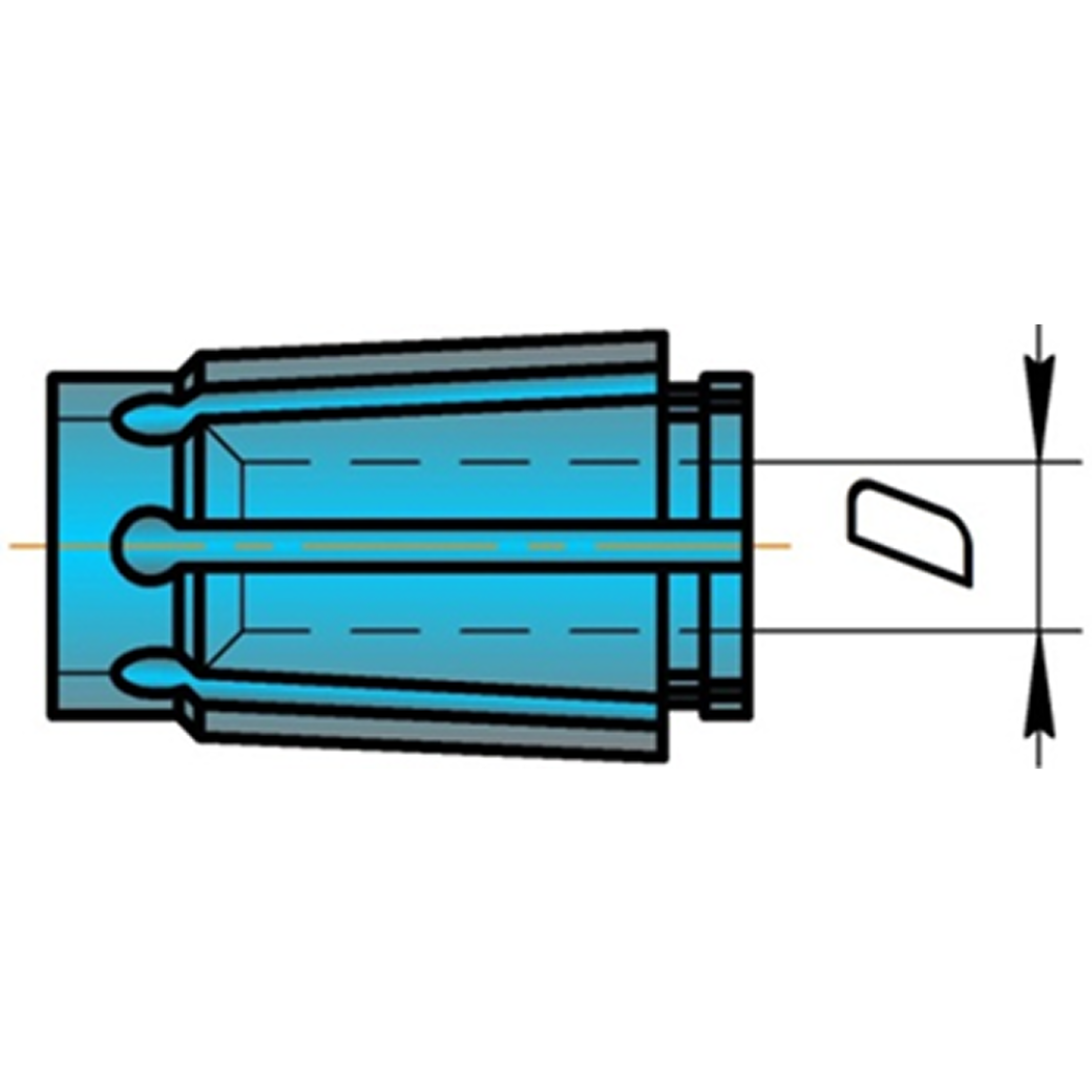 Цанга 6151-4006. 02 D 12,0…11,6
