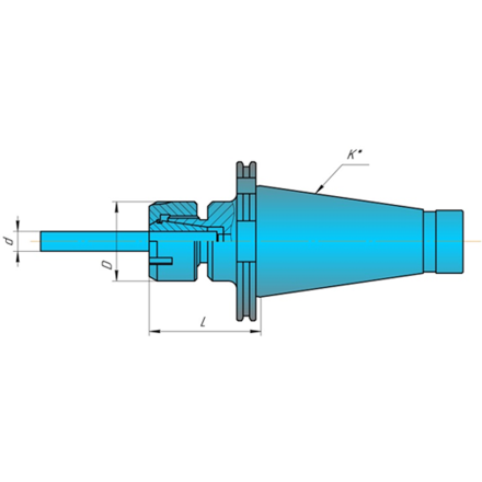 Патроны цанговые для цанг типа «ER»