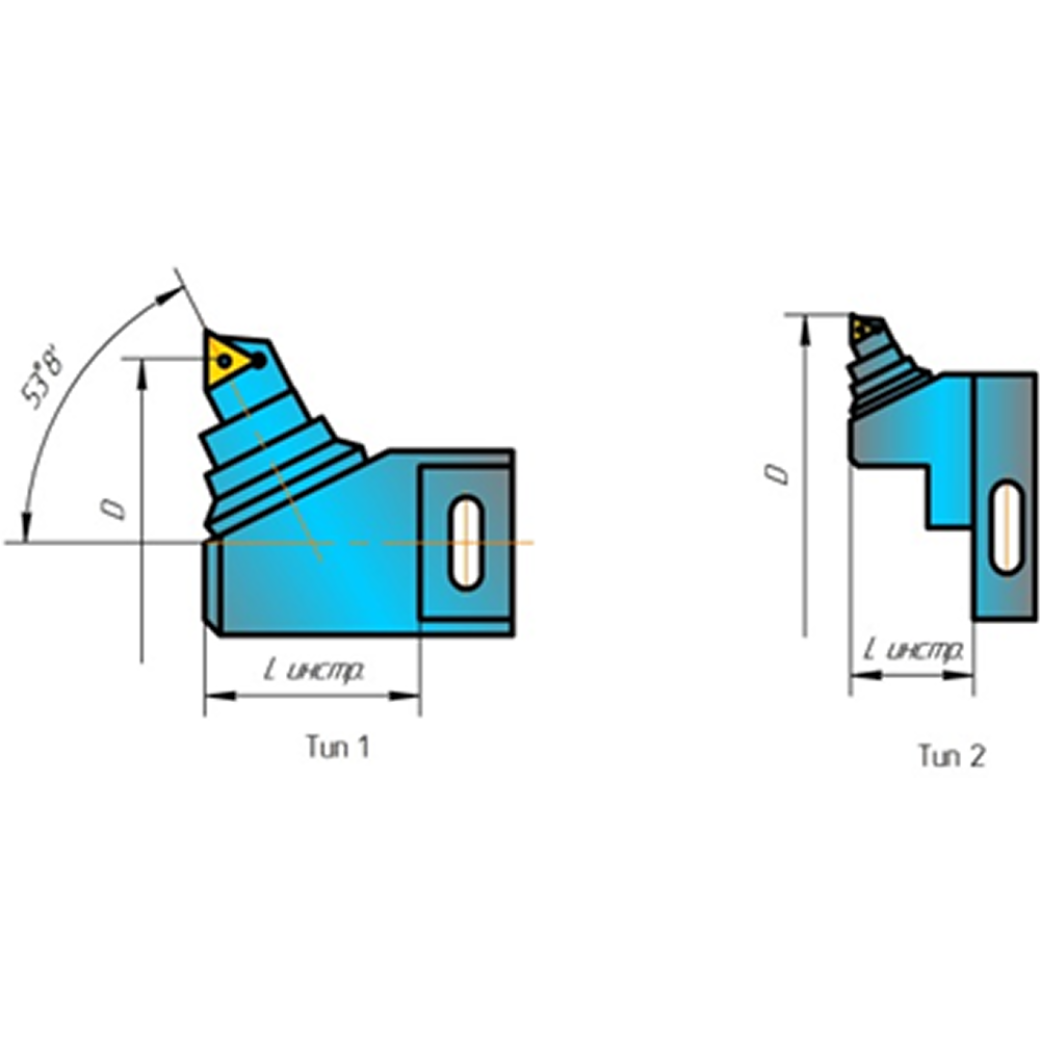 Расточной блок  2192-4054 Диапазон расточки 42…63