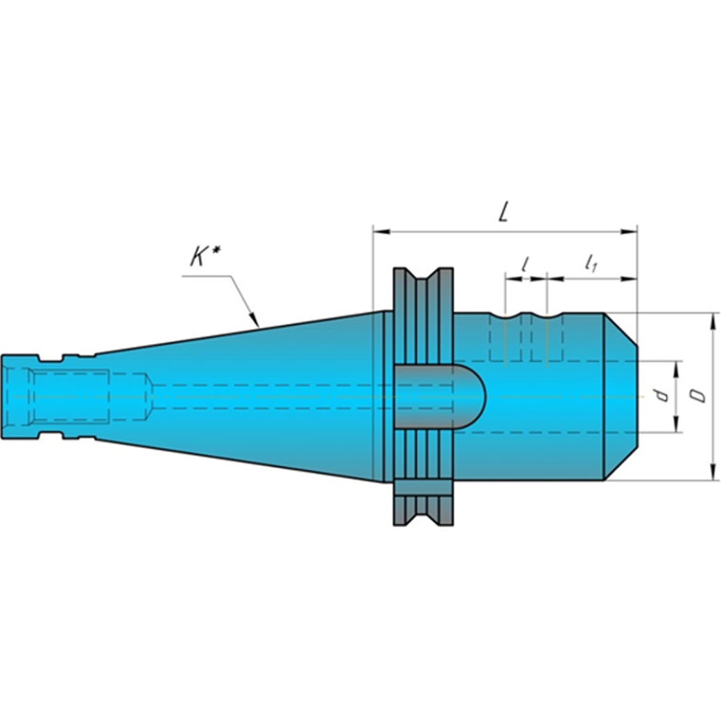 Оправка 6222-4013 K 40 d 12