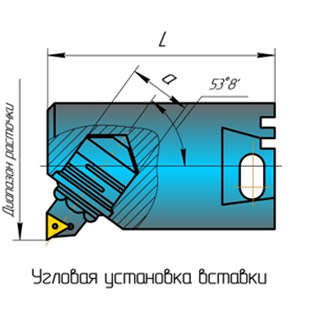 Блок расточной 2192-4020 Диапазон расточки 42…63