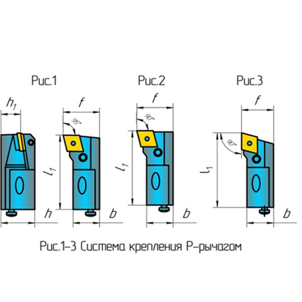 Вставка резцовая  2129-4008 PCLNL16CA-12  угол 95 h1 16 f 25 пластина  CNMA-120408