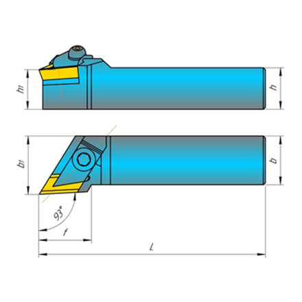 Резцы токарные проходные сборные